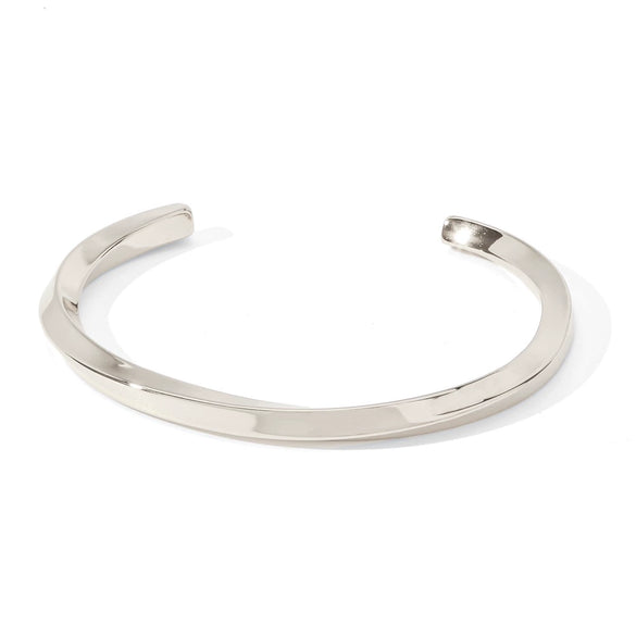 Wholesale Stainless Steel Cshaped Spiral Twist Joker Geometric Electroplated Fashion Commuter Summer Bracelet