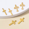 Wholesale Stainless Steel Cut Hollow Cross Jewelry Accessories For Diy Earrings And Bracelet Material