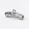 Wholesale Stainless Steel Cylindrical Drum Beads Electroplated Pendant Necklace