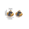Wholesale Stainless Steel 3D Vintage Enamel Oil Drop Cartoon Bear Pendant Necklace Jewelry Accessories