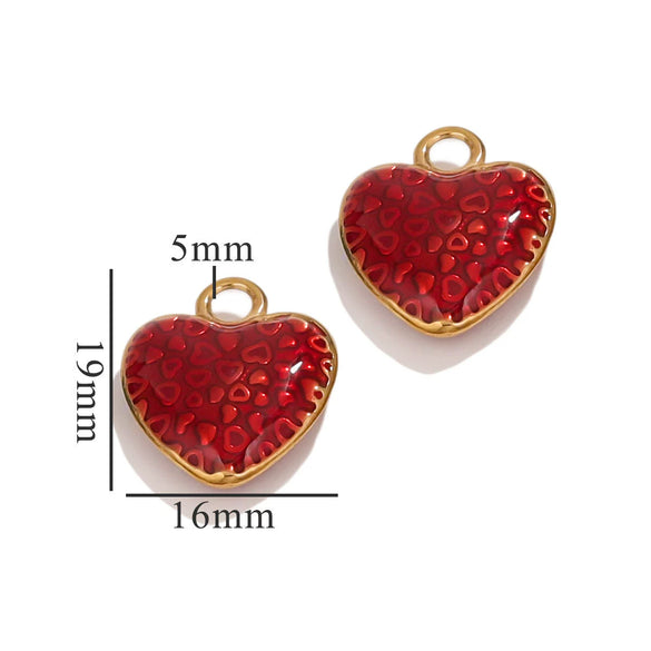 Wholesale Stainless Steel 3D Vintage Enamel Oil Drop Cartoon Bear Pendant Necklace Jewelry Accessories