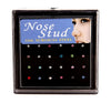 Wholesale Stainless Steel Diamond Round Nose Ring Body Piercing Jewelry Unisex