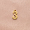 Wholesale Stainless Steel Digital Pendant Necklace Jewelry Accessories With Electroplating And Letters Numbers Text Pattern