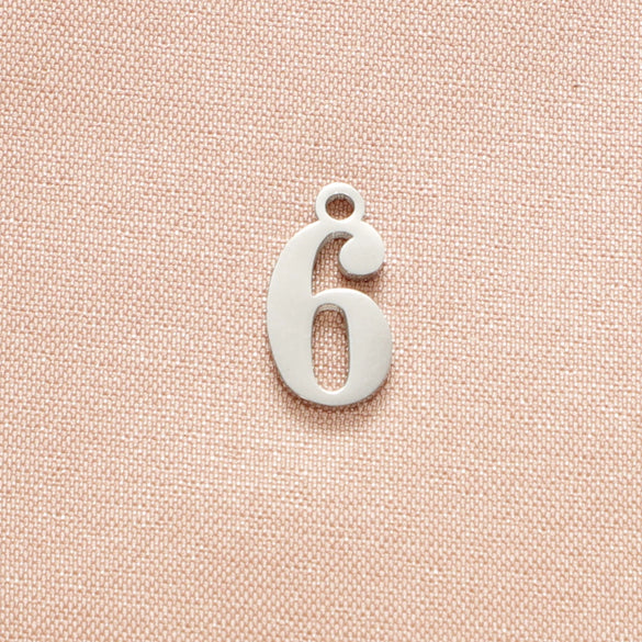 Wholesale Stainless Steel Digital Pendant Necklace Jewelry Accessories With Electroplating And Letters Numbers Text Pattern