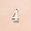 Wholesale Stainless Steel Digital Pendant Necklace Jewelry Accessories With Electroplating And Letters Numbers Text Pattern