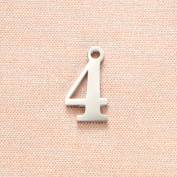 Wholesale Stainless Steel Digital Pendant Necklace Jewelry Accessories With Electroplating And Letters Numbers Text Pattern