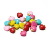 Wholesale Stainless Steel Dripping Oil Love Peach Heart Pendant Jewelry Accessories