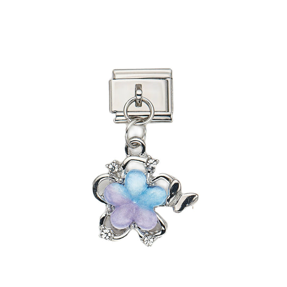 Wholesale Stainless Steel Dripping Oil Style Bracelet With Star Butterfly Sun Heart Shapes