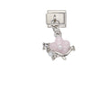 Wholesale Stainless Steel Dripping Oil Style Bracelet With Star Butterfly Sun Heart Shapes