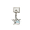 Wholesale Stainless Steel Dripping Oil Style Bracelet With Star Butterfly Sun Heart Shapes