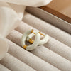 Wholesale Stainless Steel Dripping Oil U Shape Earrings For Women