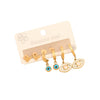 Wholesale Stainless Steel Drop Shape Earrings With Electroplating Treatment For Women