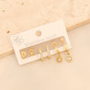 Wholesale Stainless Steel Drop Shape Earrings With Electroplating Treatment For Women