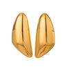Wholesale Stainless Steel Drop Shaped Electroplated Light Luxury Women's Earrings