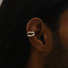 Wholesale Stainless Steel Ear Clip Earrings For Women With Geometric Style And Electroplating Treatment