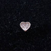 Wholesale Stainless Steel Ear Nails With Fivepointed Star Peach Heart And Cross Shapes Microinlaid Zircon Electroplated For Women