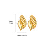 Wholesale Stainless Steel Earrings Animal Zodiac Style Electroplated For Women