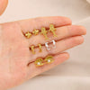 Wholesale Stainless Steel Earrings Animal Zodiac Style Electroplated For Women