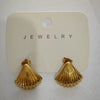 Wholesale Stainless Steel Earrings For Women With Leaf And Geometric Patterns Electroplated Design