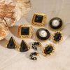 Wholesale Stainless Steel Earrings With Geometric Design And Electroplating For Women