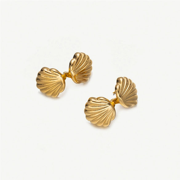 Wholesale Stainless Steel Electroplated Animal And Zodiac Pattern Earrings For Women