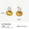 Wholesale Stainless Steel Electroplated Animal And Zodiac Pattern Earrings For Women