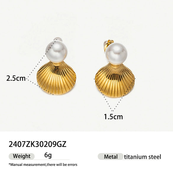 Wholesale Stainless Steel Electroplated Animal And Zodiac Pattern Earrings For Women