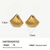 Wholesale Stainless Steel Electroplated Animal And Zodiac Pattern Earrings For Women