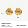 Wholesale Stainless Steel Electroplated Animal And Zodiac Pattern Earrings For Women
