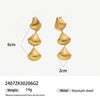 Wholesale Stainless Steel Electroplated Animal And Zodiac Pattern Earrings For Women