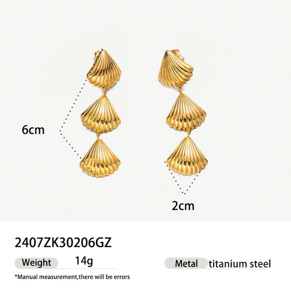 Wholesale Stainless Steel Electroplated Animal And Zodiac Pattern Earrings For Women