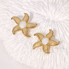 Wholesale Stainless Steel Electroplated Animal Shaped Earrings For Women