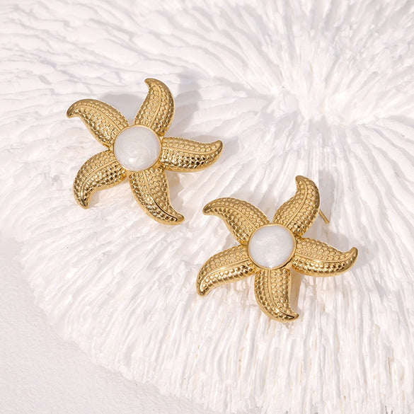 Wholesale Stainless Steel Electroplated Animal Shaped Earrings For Women