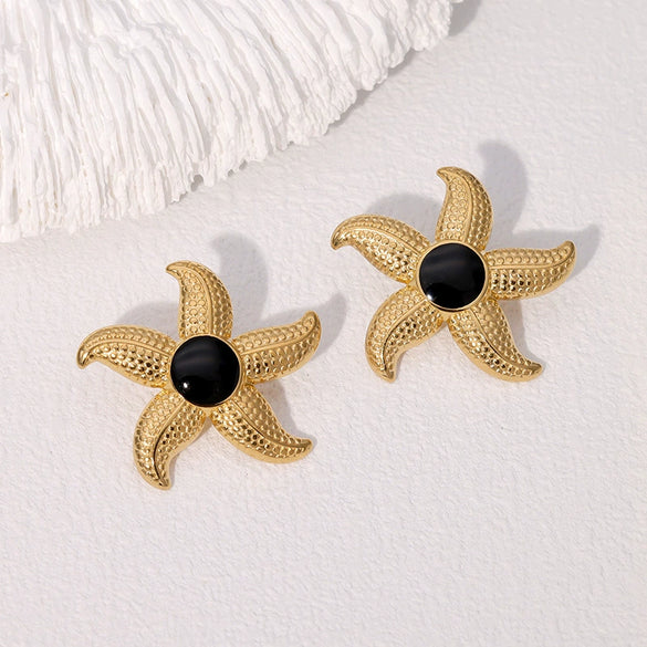 Wholesale Stainless Steel Electroplated Animal Shaped Earrings For Women
