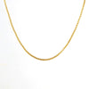 Wholesale 316L Stainless Steel Electroplated Bead Push Dense Chain Necklace