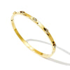 Wholesale Stainless Steel Electroplated Bracelet With Starfish And Shell Shapes Stackable Lightning Series