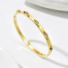 Wholesale Stainless Steel Electroplated Bracelet With Starfish And Shell Shapes Stackable Lightning Series
