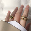 Wholesale Stainless Steel Electroplated Butterfly And Bow Insect Pattern Ring For Women Luxury Jewelry Accessories