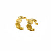 Wholesale Stainless Steel Electroplated Cshaped Earrings Retro Style For Women