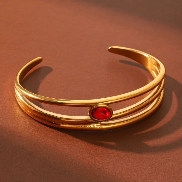 Wholesale Stainless Steel Electroplated Geometric Bracelet Jewelry Accessory