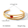 Wholesale Stainless Steel Electroplated Geometric Bracelet Jewelry Accessory