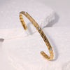Wholesale Stainless Steel Electroplated Geometric Simple Bracelet