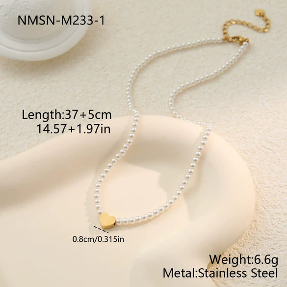 Wholesale Stainless Steel Electroplated Geometric Starfish Pendant Necklace For Women