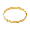 Wholesale 316L Stainless Steel Electroplated Geometric Zircon Buckle Bracelet For Men And Women