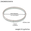 Wholesale 316L Stainless Steel Electroplated Geometric Zircon Buckle Bracelet For Men And Women