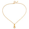 Wholesale Stainless Steel Electroplated Handshaped Pendant Necklace For Women