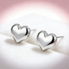 Wholesale Stainless Steel Electroplated Heart And Drop Bell Pattern Jewelry Set Including Necklace And Earrings For Women