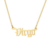 Wholesale Stainless Steel Electroplated 18K Gold Constellation Cross Chain Necklace Fashion Simple Versatile Unisex