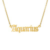 Wholesale Stainless Steel Electroplated 18K Gold Constellation Cross Chain Necklace Fashion Simple Versatile Unisex