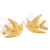 Wholesale Stainless Steel Electroplated 18K Gold Geometric Animal Shape Women's Earrings
